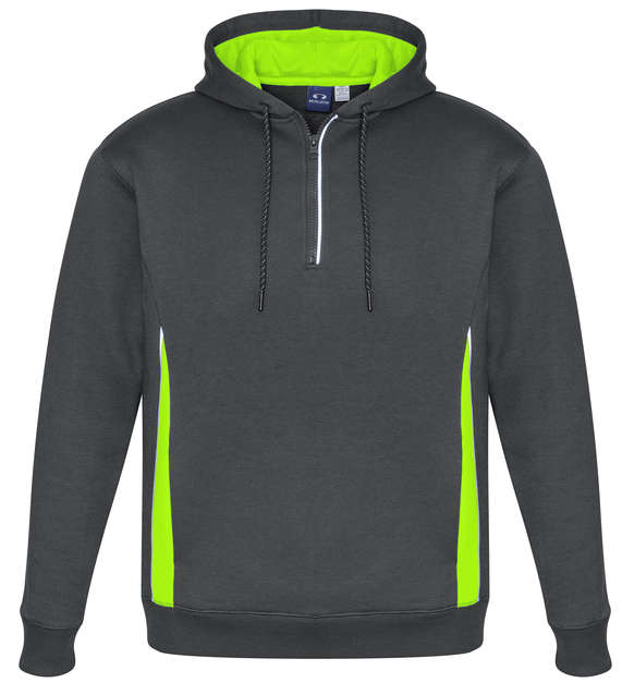 Renegade Hoodie Grey / Fluro Lime/ Silver
