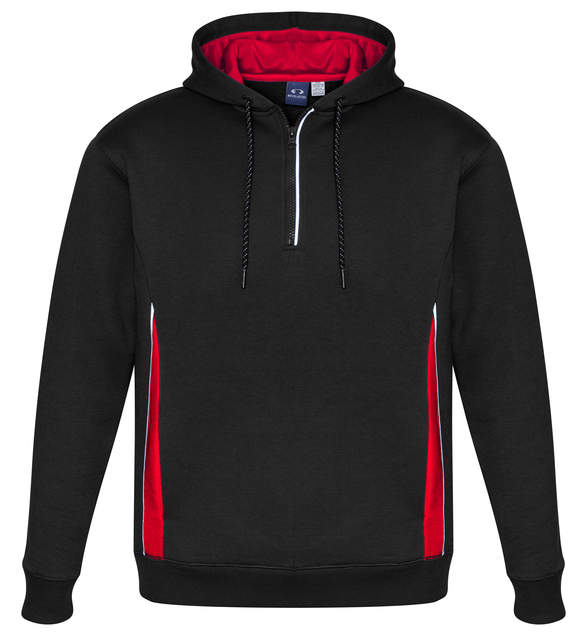 Black / Red Silver Renegade Hoodie