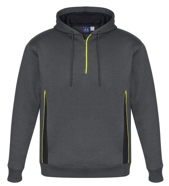 Grey/Black/ FL Yellow Renegade Hoodie