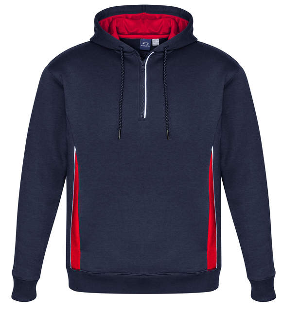 Navy Red Silver Renegade Hoodie