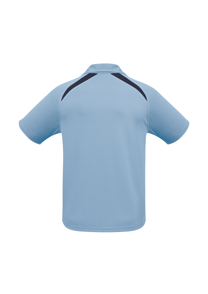 Spring Blue Navy Splice Polo shirt