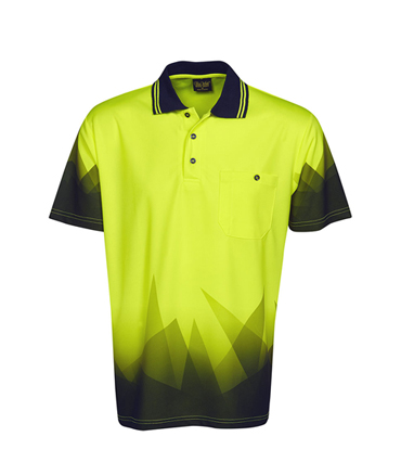 P65 Fluro Yellow / Navy