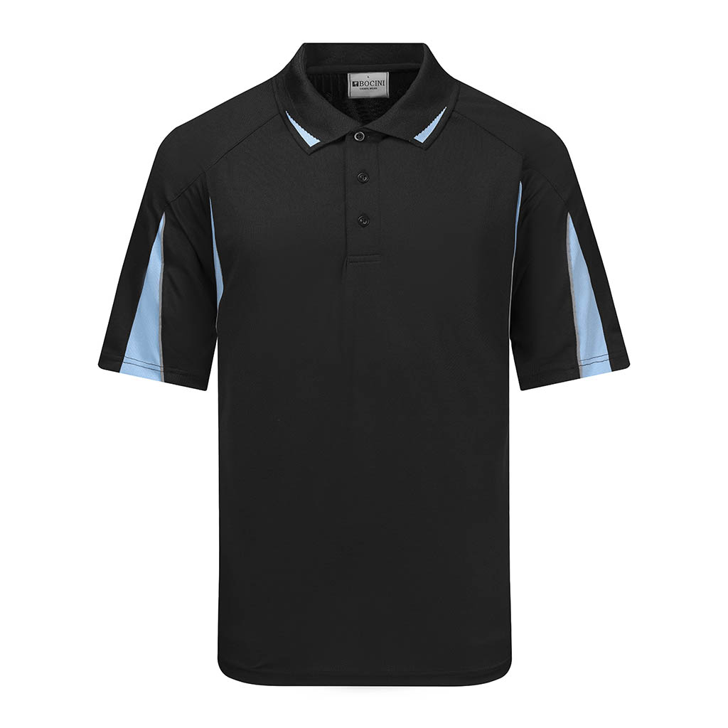 Black /Sky Polo shirt