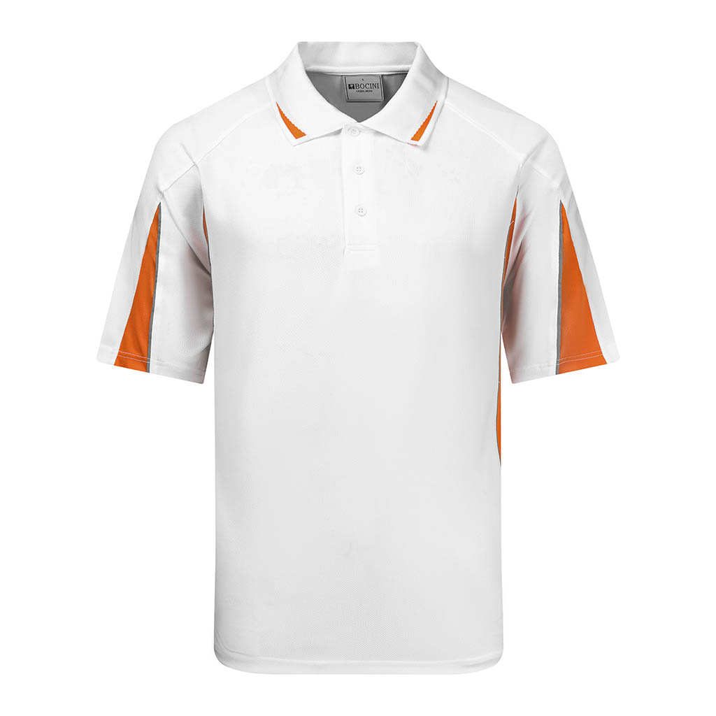 White / Orange
