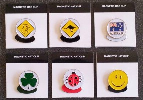 Click to Enlarge - Accessories, Headwear, .. MAGNETIC HAT CLIP Walkerden Golf Australia
