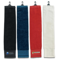 Click to Enlarge - Accessories, Towels COTTON GOLF GOLF TOWEL WITH CLIP Walkerden Golf Australia