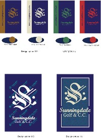 Click to Enlarge - Accessories, Towels CUSTOM DESIGNED JACQUARD WOVEN GOLF TOWEL Walkerden Golf Australia