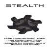 Cleats-Softspikes, New .. STEALTH "PINS" CLEATS Walkerden Golf Australia