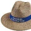 Headwear, Hats ECONOMY SAFARI STRAW. CLOTH LINING Walkerden Golf Australia