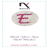 Accessories, Ladies Vis.. NAVIKA "MICRO PAVE INITIAL" CRYSTAL BALL MARKER... Walkerden Golf Australia